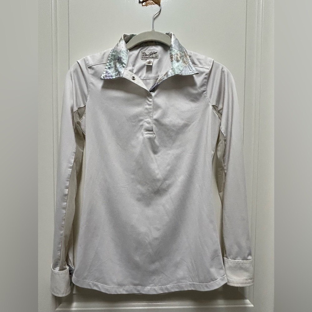 White Tailored Sportsman show shirt